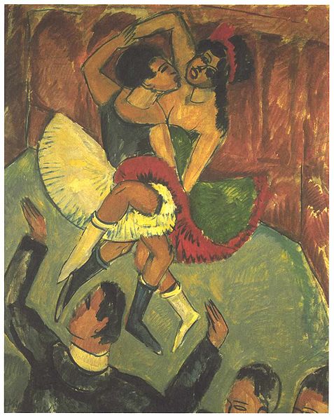 Ernst Ludwig Kirchner Dance of negros